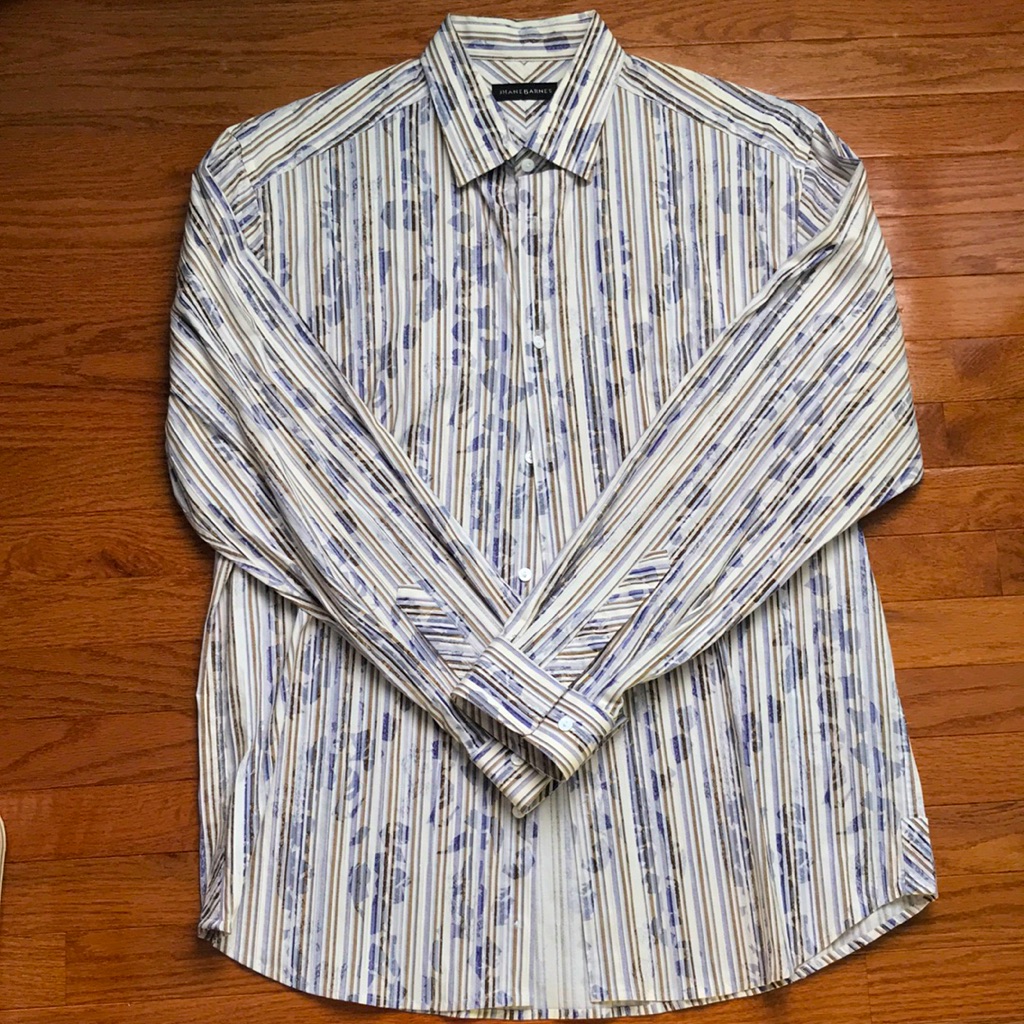Button Down Patterned Shirt